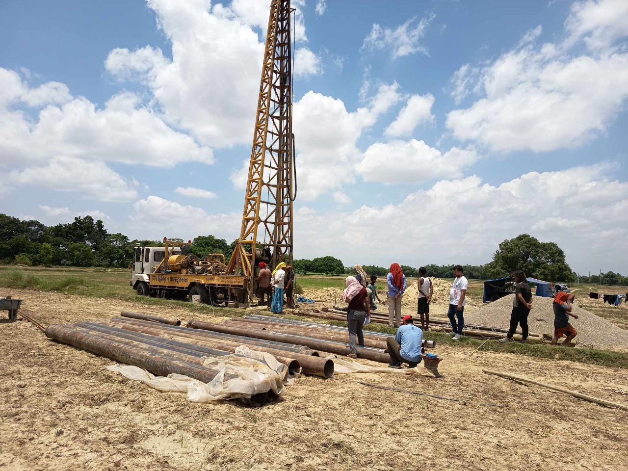 Modern Drilling Site